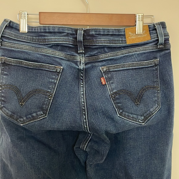 Levi’s Size 12 529 Curvy Bootcut Dark Wash Jeans - Picture 3 of 4